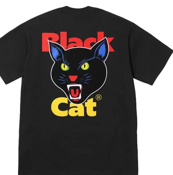 M Cat White TEE and XL L CAT Black BLACK Black S 24 0720